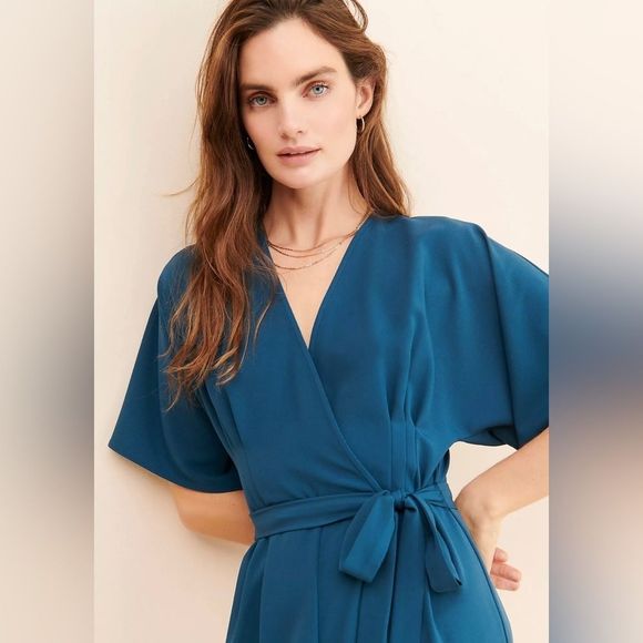 Anthropologie| HUTCH Pleated Jumpsuit​ - Picture 3 of 4